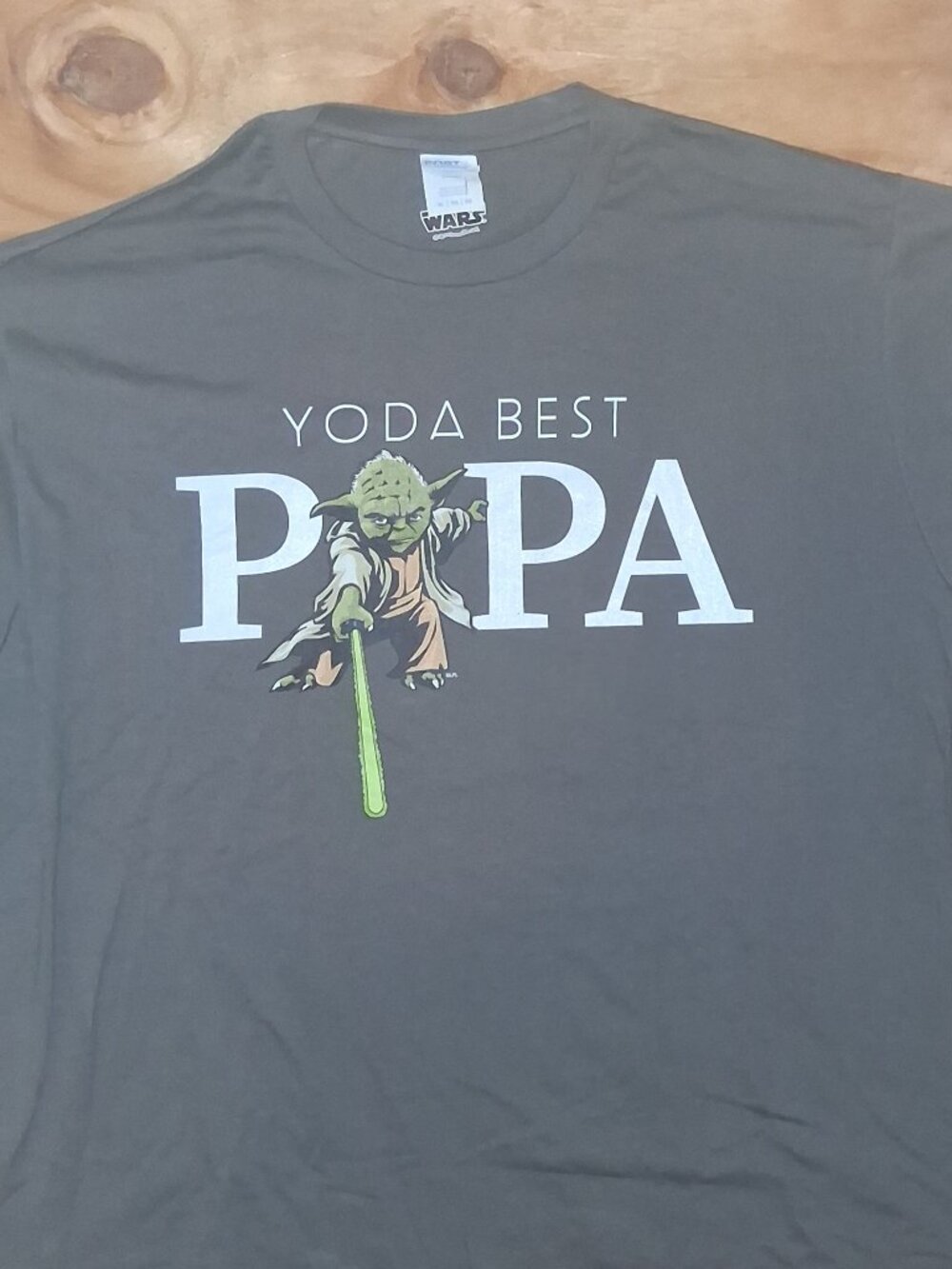 Star Wars “Yoda Best Popa” T-Shirt – Men’s Size XL – Funny Graphic Tee